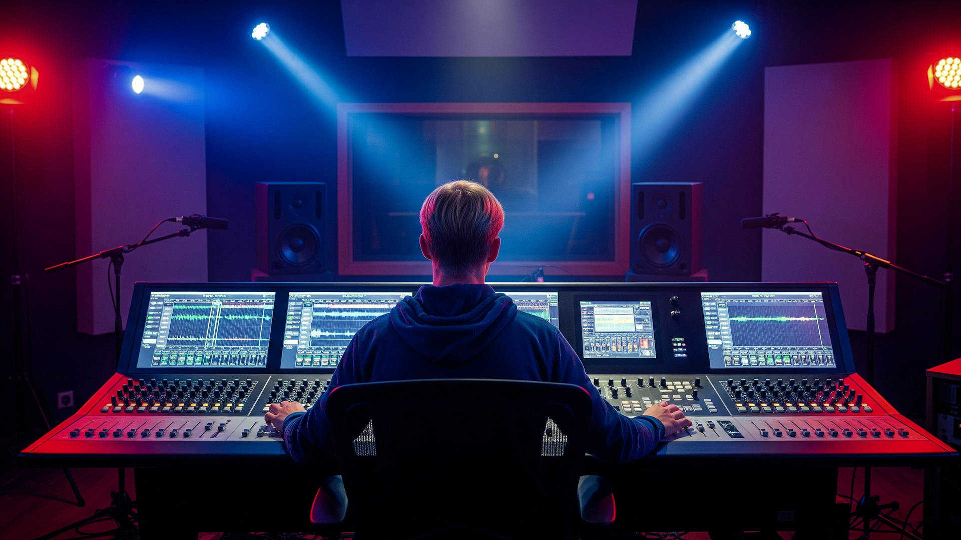 Live-Performance – Publikum & Lichter